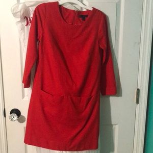 EUC J. Crew Wool Shift Dress